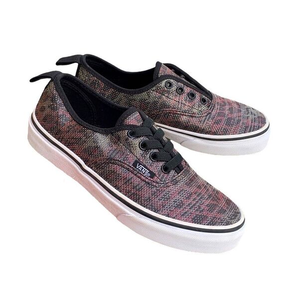 Vans kids size 3 Sparkle Sneakers shoes. Appear NWTs but missing lace. 507452 - Picture 1 of 13